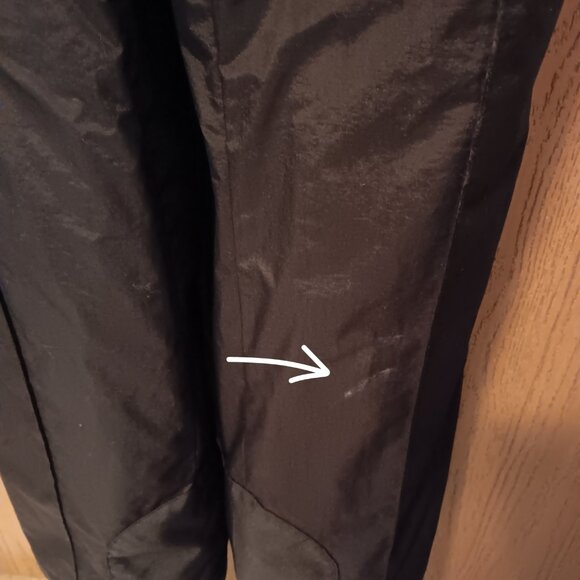 Snow/Ski Pants (M) & Glove Set (L) Black - Picture 9 of 11